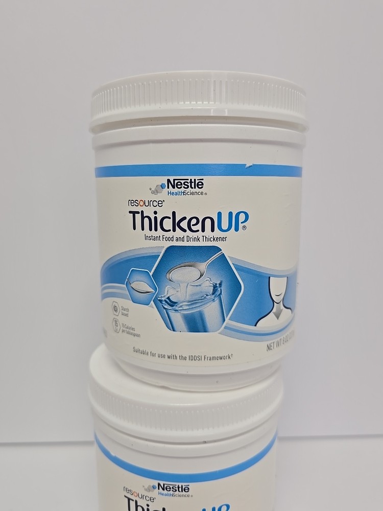 Nestle Resource ThickenUp Instant Food & Drink Thickener 8 Oz Lot Of 2
