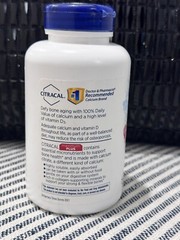 Citracal Maximum Plus Calcium Citrate + D3, 180 Coated Caplets, Exp 11/2025