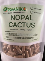 Nopal Cactus (Prickly Pear) — Promotes healthy cholesterol levels