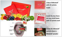 Miira-Cell Plus, the four in one organic food supplements by Revoobit