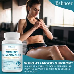 Women’s DIM Complex, Dong Quai + Vitamin D3, Hormone Balance, Weight Support