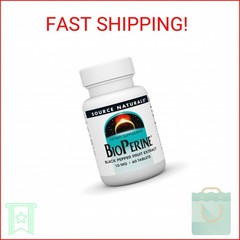Source Naturals BioPerine, Black Pepper Fruit Extract – Promotes Nutrient Absorp