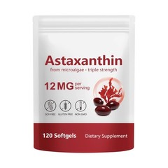 Astaxanthin Supplements 12mg – 120 Softgels | high-quality Natural Antioxid