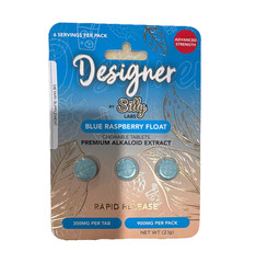 Silly Labs Mood Support Blue Raspberry Rapid Release Chewables 300mg 12ct