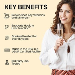 drinkwel Better Mornings – Premium Multivitamin 30 Count (Pack of 1)