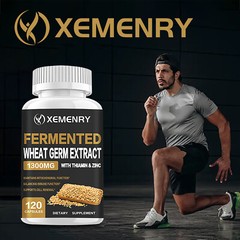 Fermented Wheat Germ Extract 1300mg – for Anti-Aging, Antioxidant, Cell Renewal