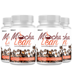 Mocha Lean – Keto & Weight Support- 4 Bottles- 240 Capsules