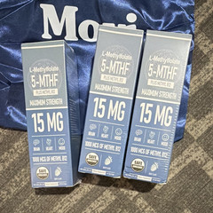 Safe Organic L-Methylfolate 5-MTHF + Methyl B12 Liquid Drops 15mg 60mL