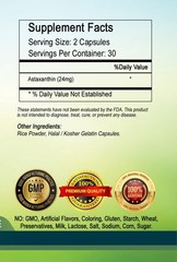 Astaxanthin 24mg • Capsules • Premium USA Stock | High Potency,,