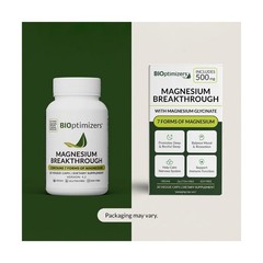 BIOptimizers Magnesium Breakthrough Supplement with 500mg – 7 Forms of Magnes…