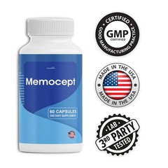 (6 Pack) Memocept – Advanced Supplement Formula for Brain Memory Health Support