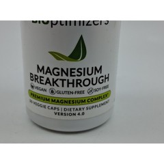 Bioptimizers Magnesium Breakthrough Premium Magnesium Complex Sealed BB 11/2026