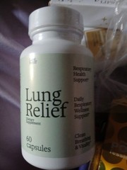 LUNG RELIEF FOR COPD NEW SEALED High Level Supplements Exp. 11/2028 GREAT DEAL