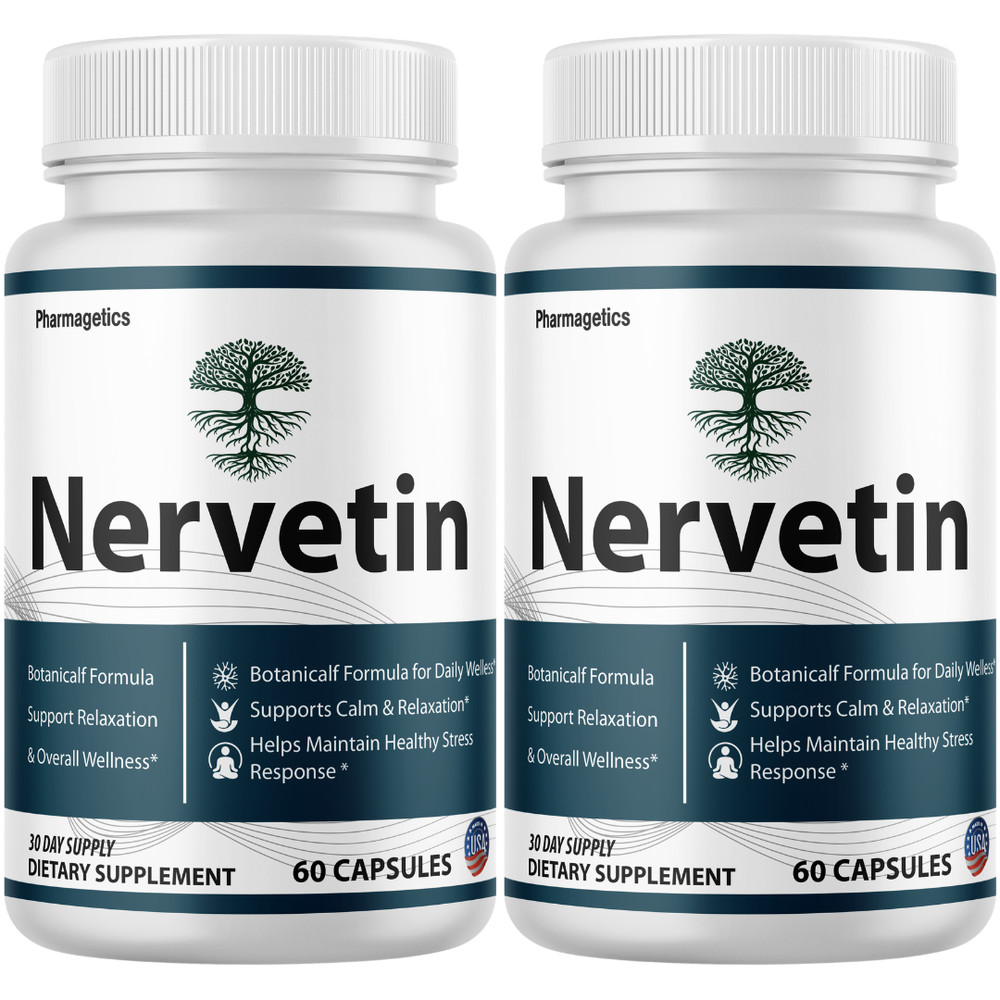 Nervetin Neuropathy Supplements, Nerve tin Advanced Nerve (2 Bottles) Official