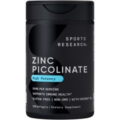 Zinc 50mg (120 softgels)