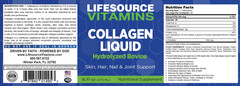 LifeSource Vitamins Collagen Liquid- 16 fl oz