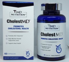 1MD CholestMD Promotes Cholesterol Health New Sealed 60 Capsules Exp. 04/2025