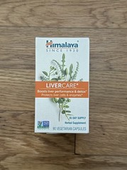Himalaya Liver Care 90 Vegetarian Capsules Dairy-exp Date 4/29