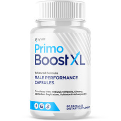 (1 Pack) Primo Boost XL Advanced Male Pills PrimoBoost XL Supplement 60 Capsules