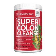 Health Plus Super Colon Cleanse Powder 12 oz Each (Pack of 3)