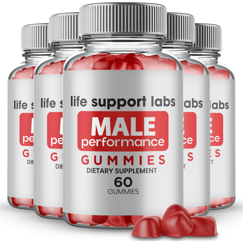 Life Support Labs Gummies, Life Support Labs Male Performance Gummies (5 Pack)