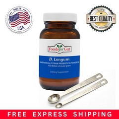 Bifidobacterium Longum Probiotic Powder 100B CFU | Bottled in USA | No Additives