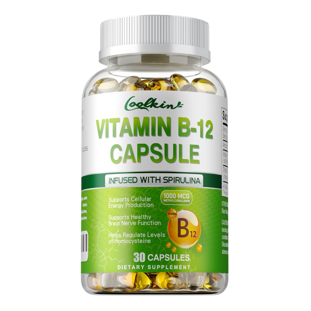 Vitamin B-12 Methylcobalamin 1000mcg – Immune Supplement, Heart Health, Non-GMO