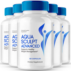 (5 Pack) Aqua Sculpt Advanced Weight Loss, Aquasculpt Maximum Strength Support