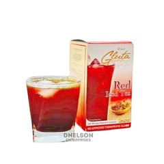 2 Boxes GlutaLipo Gold Series RED ICED TEA, 20 Sachets