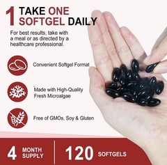 ZUZOKKAHA Astaxanthin Supplements 12mg – 120 Softgels | Premium Natural Antio…