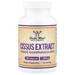 2 X Double Wood Supplements, Cissus Extract, 150 Capsules (500 mg per Capsule)