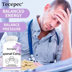 Adrenal Cortex Supplements – Support for Balanced Energy, 120 Capsules