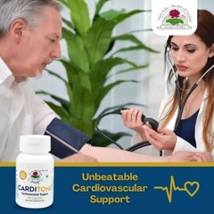 Carditone Ayush Herbs (Indian Mfg Packing) Cardiovascular Support Pack of 2