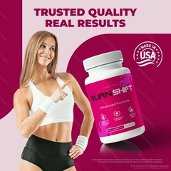 BurnShift Capsules, Burn Shift Pills, Energy & Weight Loss Support 60ct