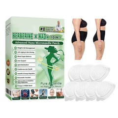 3 Pack Moringa Berberine Microneedle Patches 10 in 1 Skin Care Patches 7PCS Box