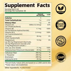 Magnesium Glycinate Liquid Drop High Potency Promotes Nerve Relief Sleep Support