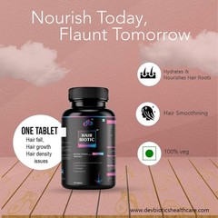 HAIR.BIOTIC HairBiotic Hair Growth Support 30 Veg Tablets