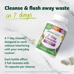 7-Day Detox Cleanse – Whole Body Cleanse & Detox Pills for Women & Men, Powered