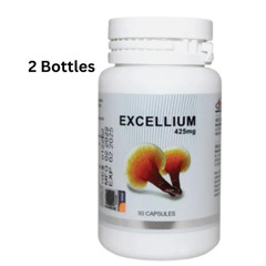 2x Gano Excel Excellium Ganoderma Lucidum Lingzhi 90 Capsules New
