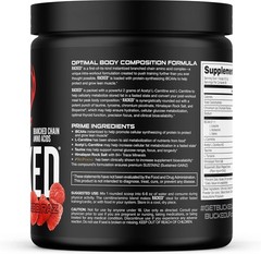 Bucked Up Racked Blood Raz | Intra Workout BCAA 2-1-1 Formula with L Carnitine A
