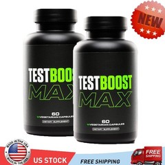 2 Packs TEST BOOST Max Sculptnation Testosterone Build Muscle Men weight Loss P