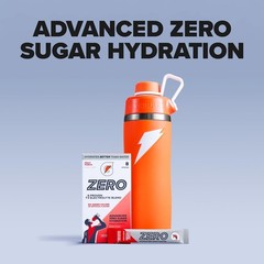 96 Servings Gatorade Zero Sugar Electrolyte Mix, Grape – Perfect for Workouts