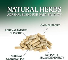 Adrenal Support Supplement 1300mg Natural Stress Relief & Cortisol Manager Pills