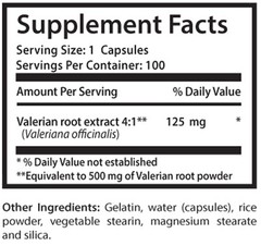 Valeriana Root Extract – Valerian Root Extract 4:1 – Improve Sleep Supplement 3B