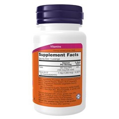 NOW FOODS Vitamin B-12 1000 mcg 100 Lozenges