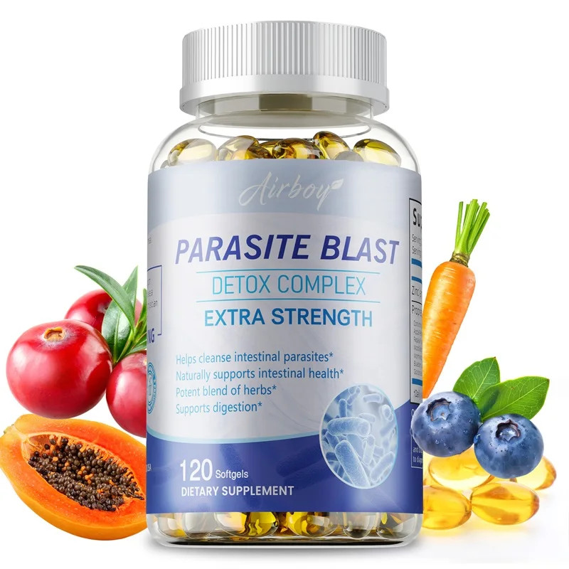 Parasite Blast 120pcs – Bowel Cleansing, Parasite Removal, Natural Gut Health