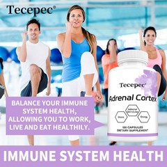 Adrenal Cortex Supplements – Support for Balanced Energy, 120 Capsules