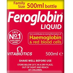 Vitabiotics Feroglobin Liquid 500ml Organic Vitamin Supplement