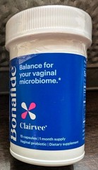 Bonafide Clairvee 15 Capsules Vaginal Probiotic 1 Month Supply Balance…