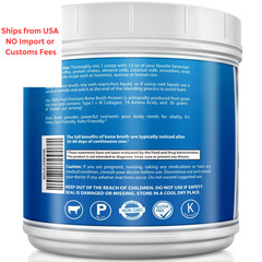 YounGlo Research – Bone Broth Beef Protein Powder – 1.25 Pound (Pack of 1)